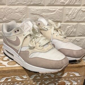 Nike Women's Air Max Sneakers - White and Tan